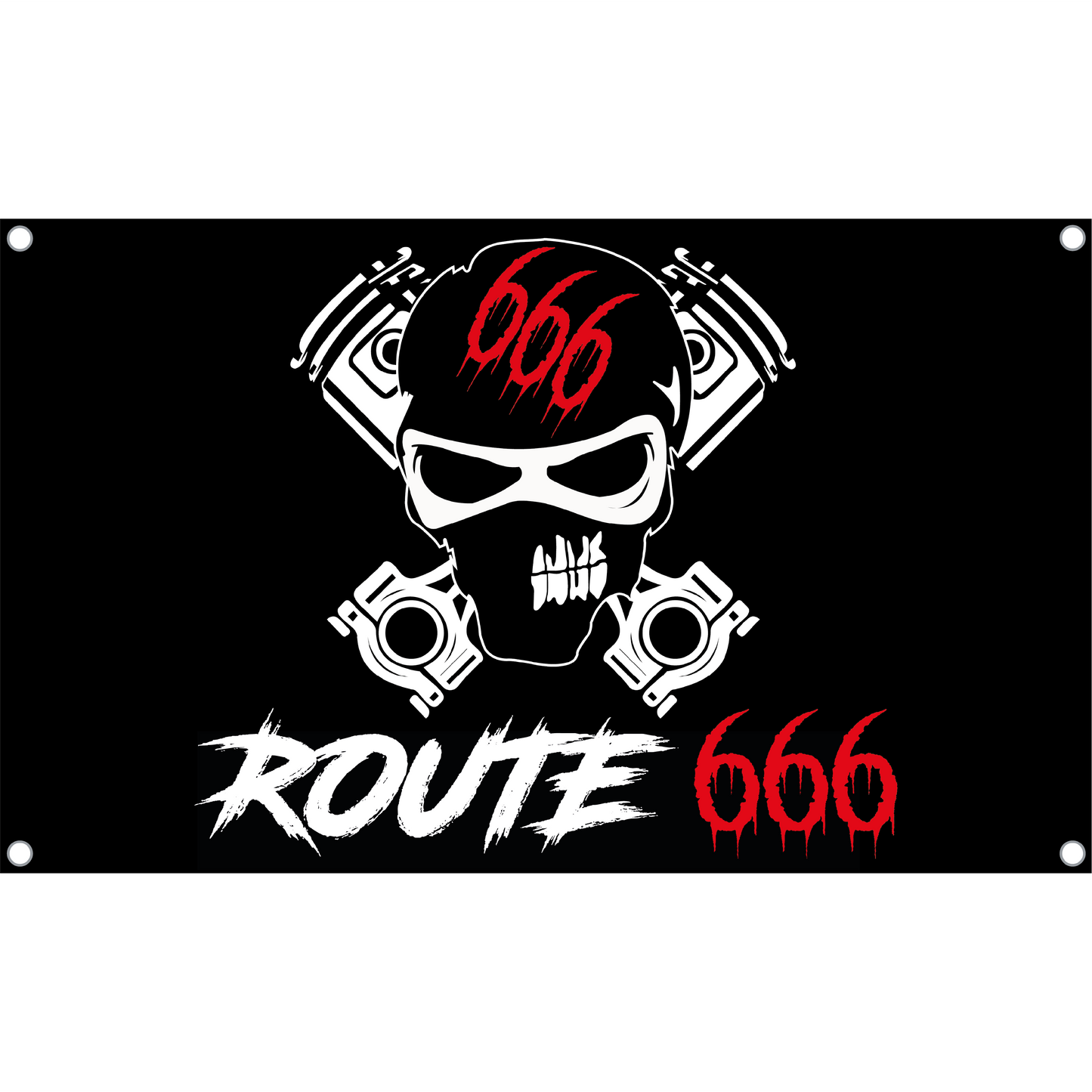 Drapeau Route 666